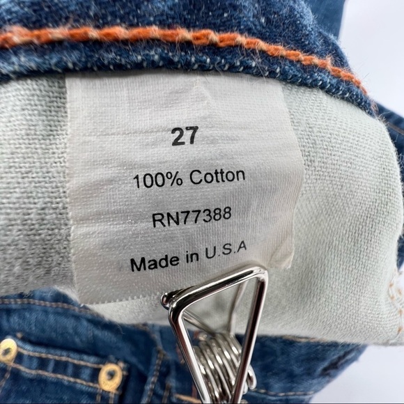J. Crew Denim Jean Mini Skirt Size 27 Women's - Picture 4 of 8